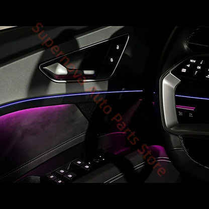 For Audi Q5 E-Tron 2022-2024 Ambient Interior Lighting Upgrade