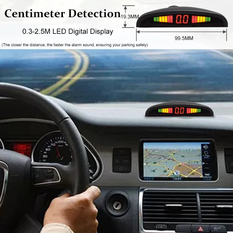 Firstsafe Factory Parking Sensor Kit 4sensors 22MM Backlight