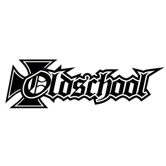 Old School Alphabet Pattern Personality Decals Sticker Exterior
