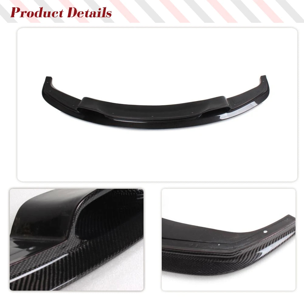 For BMW 3 Series F30 F31 Carbon Fiber Frp Black Lip 320I 328I