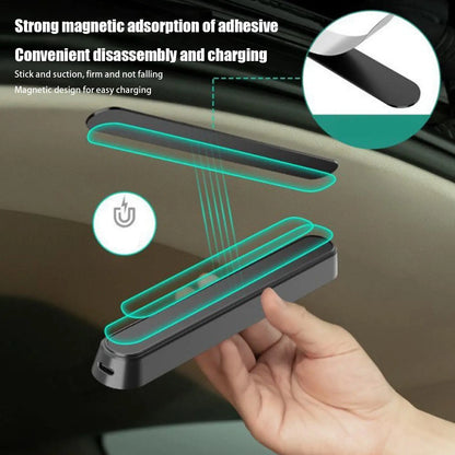 Trunk Automatic Rechargeable Tail Interior Bars Brightness