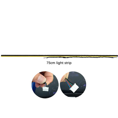Dual Zone Colors RGB Ambient Parts Pins Plug Wires