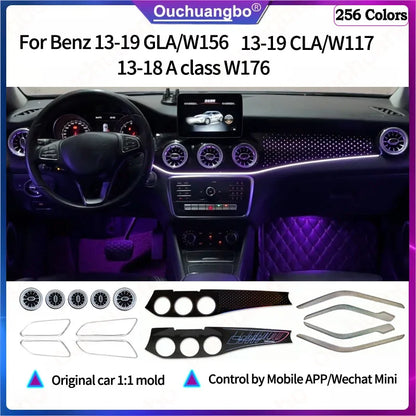 For 2013-2019 Rhd Lhd Gla W156 Ouchuangbo Ambient Cla W117 A
