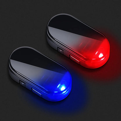 Alarm Solar Charging anti-theft Warning Simulated Sedan Truck