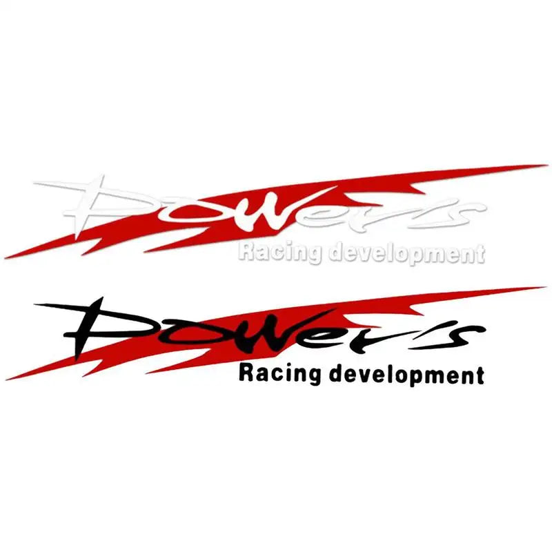 Racing Development Sticker Stylish Power S Sports Reflective