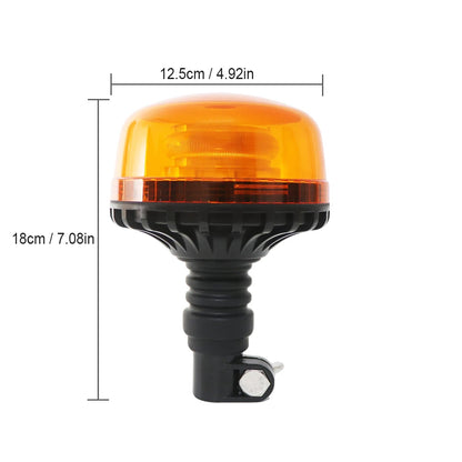 12V 24V Emergency Strobe Warning Beacon Rotating Screws Flashing