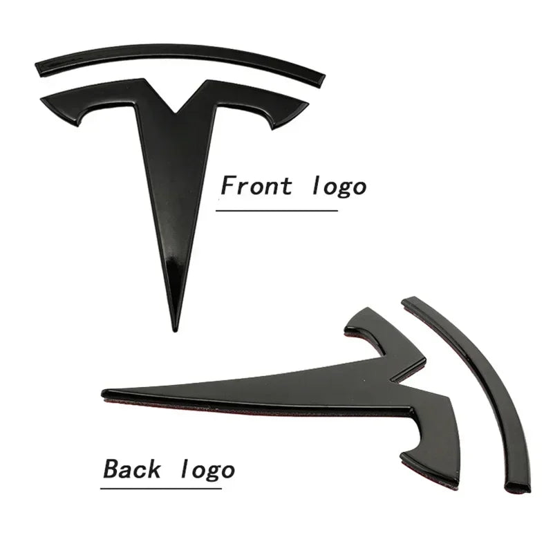 For Tesla Model 3 Mode Y ABS Front Hood Logo Cover Emblem