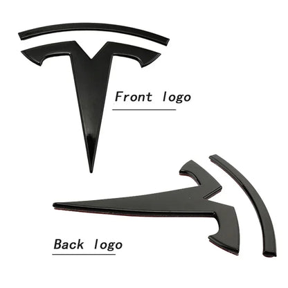 For Tesla Model 3 Mode Y ABS Front Hood Logo Cover Emblem