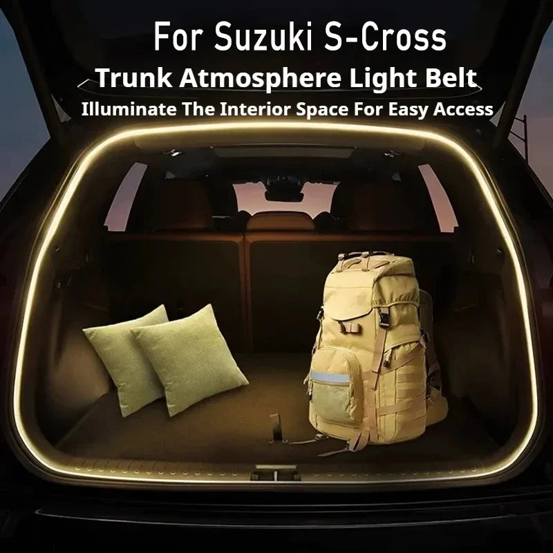 For Suzuki S-Cross Interior Accessory Atmosphere Rear Trunk Bar