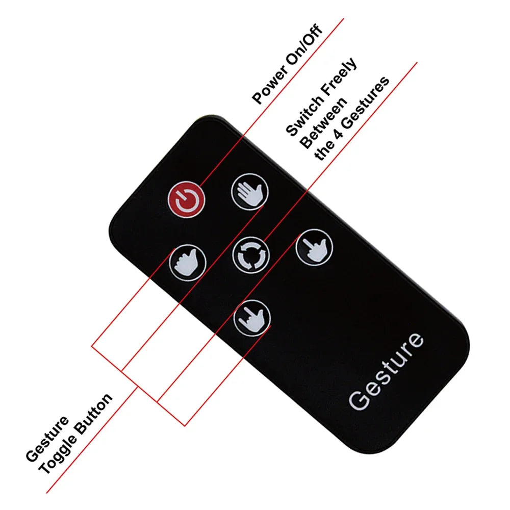 Finger Funny Interior Remote Control Rear Window multi-function