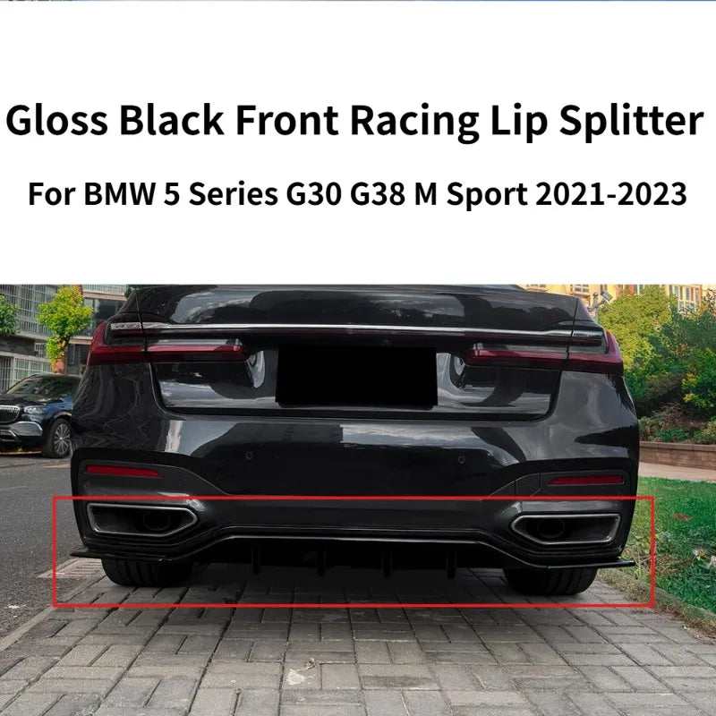 Gloss Rear Bumper Diffuser Splitter Fits BMW Series G11