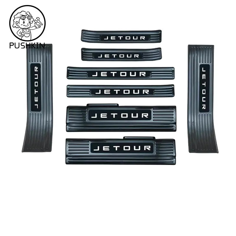 For Chery Jetour T1 2025 Door Stainless Steel Welcome Pedal