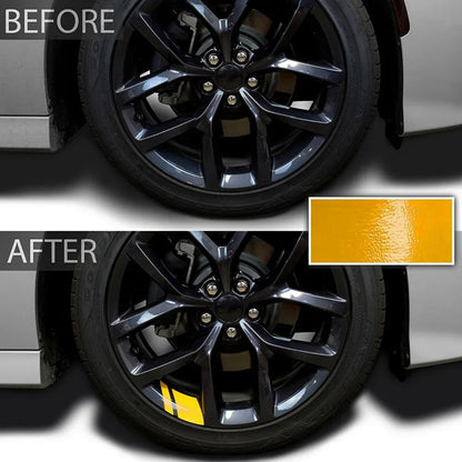 For Size 18' - 21' Decorative 6PCS Reflective Wheel Rim Vinyl