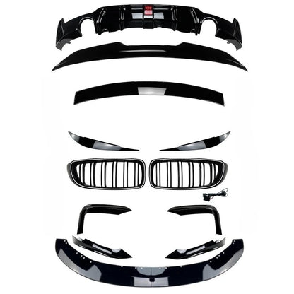 For BMW 4 Series F32 F33 F36 M Sport 2014-2020 Front Rear Lip