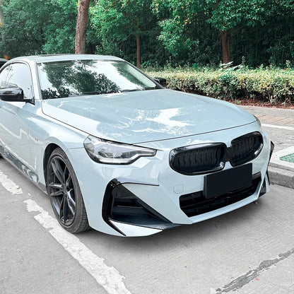 For BMW 2 Series Coupe G42 G42 Canard Bumper Lip Front Side