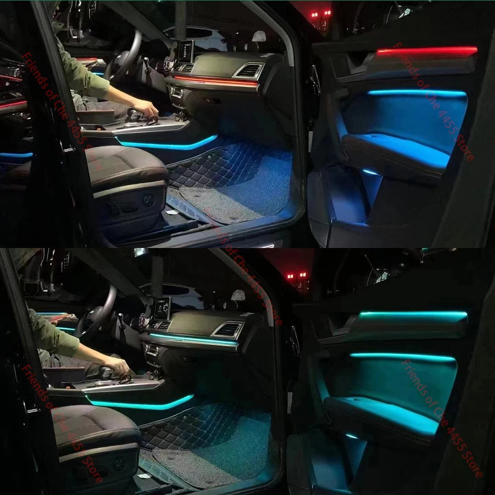 For Audi 2018-2026 Q5 32 Color Dedicated Ambient Interior