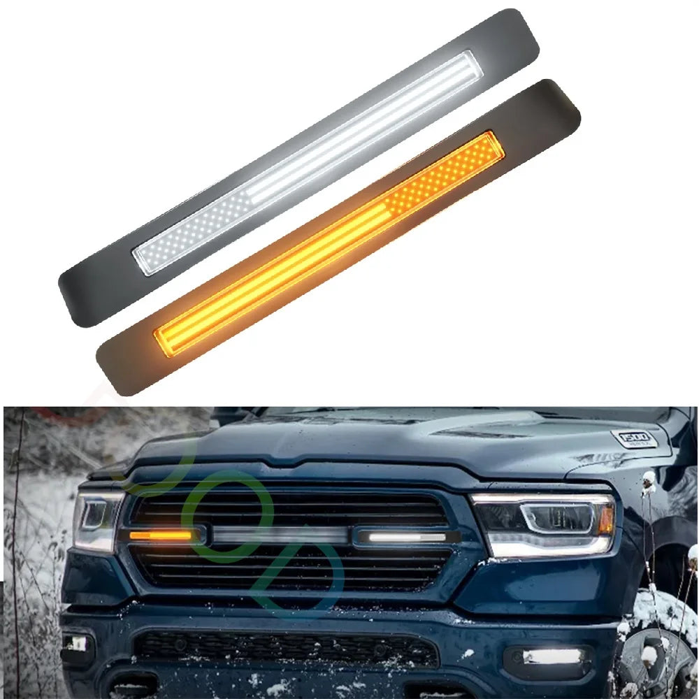 For 2019-2024 Dodge Ram 1500 Laramie Grill Grills Fit ABS Grille