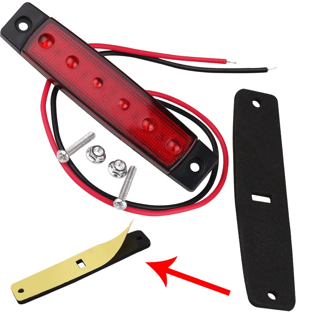 For Bus Warning Signal Truck Trailer Lorry Side Marker Indicator