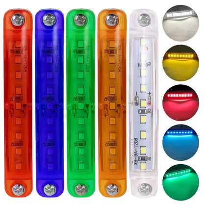 12-24v Clearence Front Rear Side Marker Indicators Warning Truck