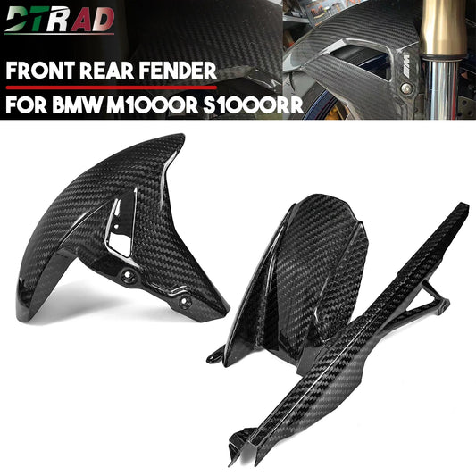 For BMW S1000R S1000RR M1000R M1000RR M Logo Carbon Fiber Front