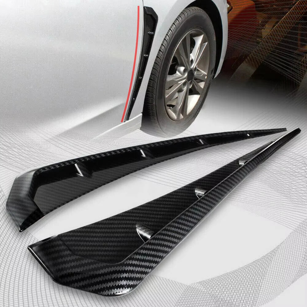 Pair Side Fender Air Flow Wing Vent Cover Body