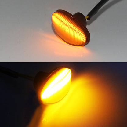 For Ford Raptor Fender Side Marker 2PCS Red White Amber 12-smd