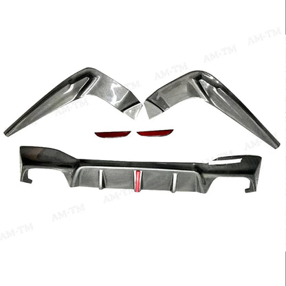 For BMW 5 Series M5 F90 G30 540I 530I Sports Carbon Fiber Rear