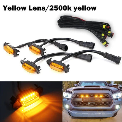 For Toyota Tacoma 2015- 2020 Grille Strobe Warning Daytime