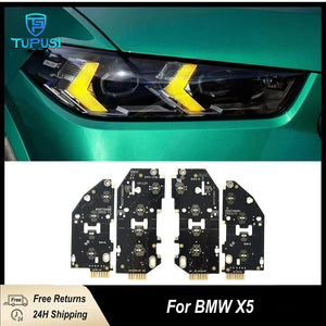 For BMW G05 G06 Lci X5 4PCS Yellow Drl Modules X6 F86 F95 30LIX