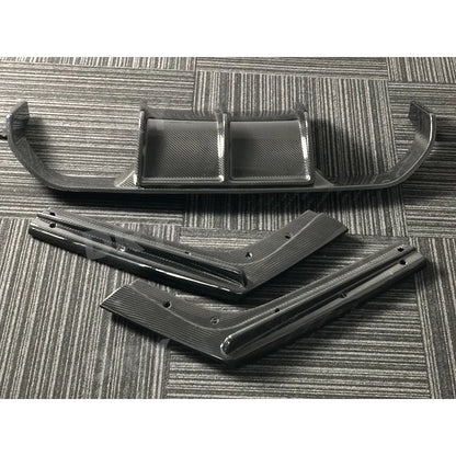For BMW 3 4 Series F80 V Carbon Fiber Body Kit Rear Bumper