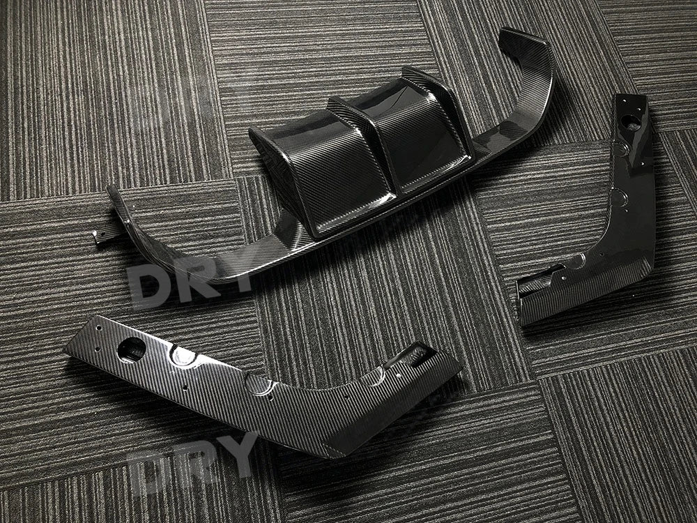 For BMW 3 4 Series F80 V Carbon Fiber Body Kit Rear Bumper