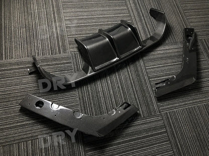For BMW 3 4 Series F80 V Carbon Fiber Body Kit Rear Bumper