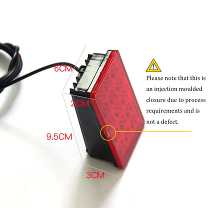 Strobe F1 Brake Pilot Motorcycle Rear Tail Warning Reverse