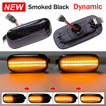 For Audi A3 S3 8P A4 Side Marker Dynamic Turn Signal Fender