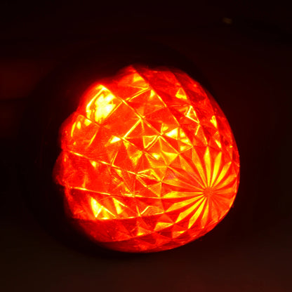 For Trailer 2PCS 16-led Red Round Beehive Cone Side Marker
