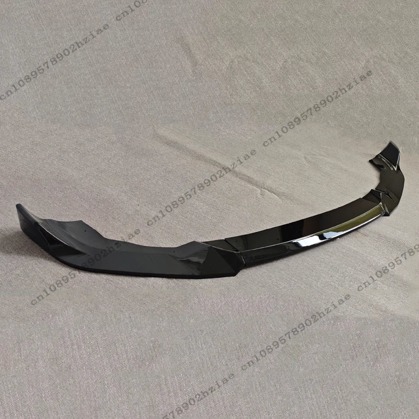 For BMW F87 M2 2016-2021 Gloss Black Cs Front Bumper Lip Spoiler