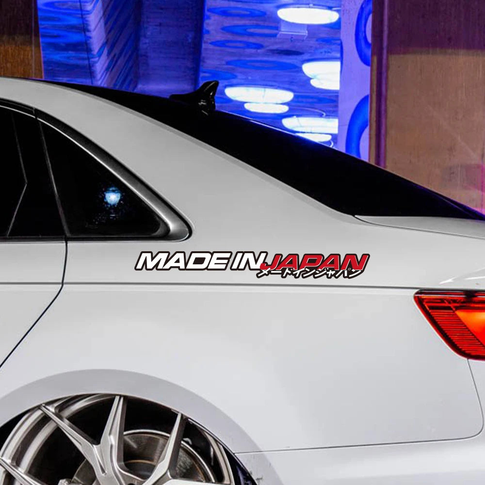Sticker Jdm Made In Japan Window Bumper Vinyl Film