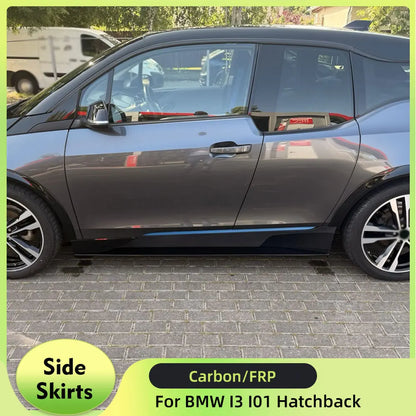 For BMW I3 I01 2014-2020 Carbon Side Skirts Fiber Door Bumper