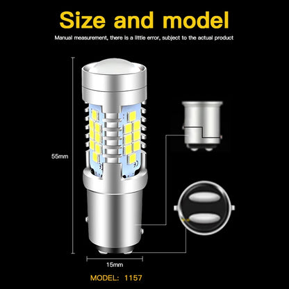 2X Stop 1157 P21 5W bay15d baz15d 3535 21-smd