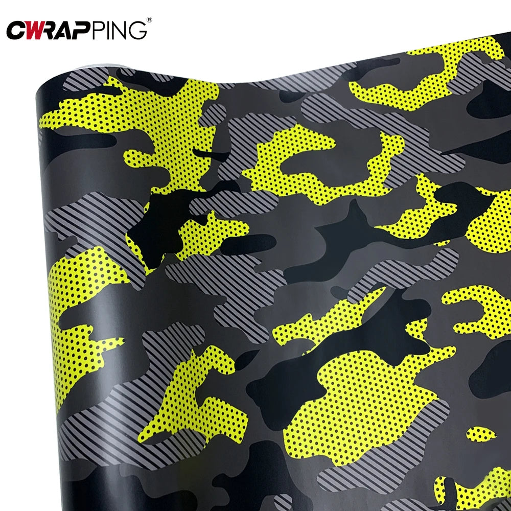 Foiling Camouflage Film Motorcycle Adhesive Vinyl Paper Cover