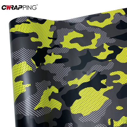Foiling Camouflage Film Motorcycle Adhesive Vinyl Paper Cover
