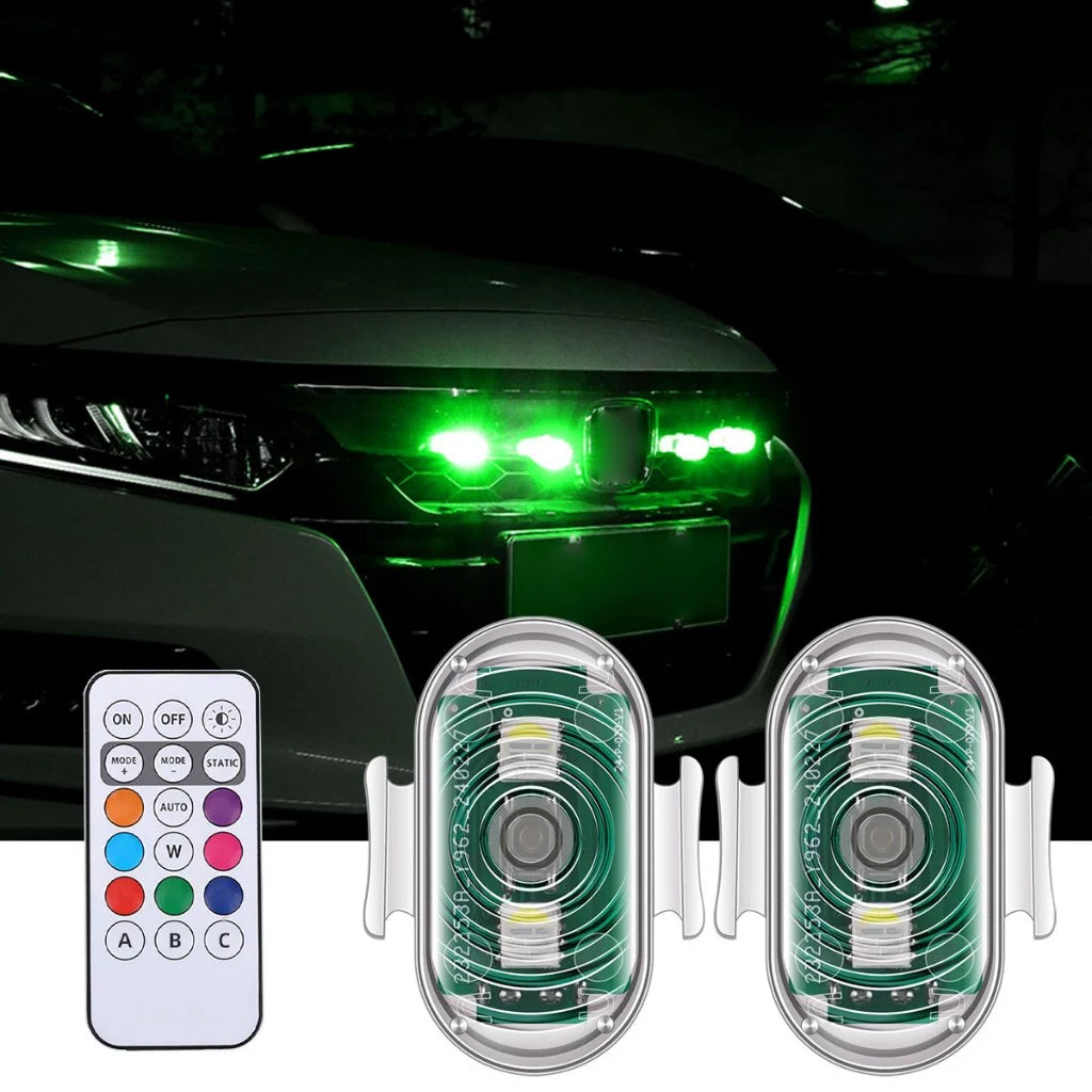 8PCS Motorcycle Bike Wireless Remote Aircraft Airplane