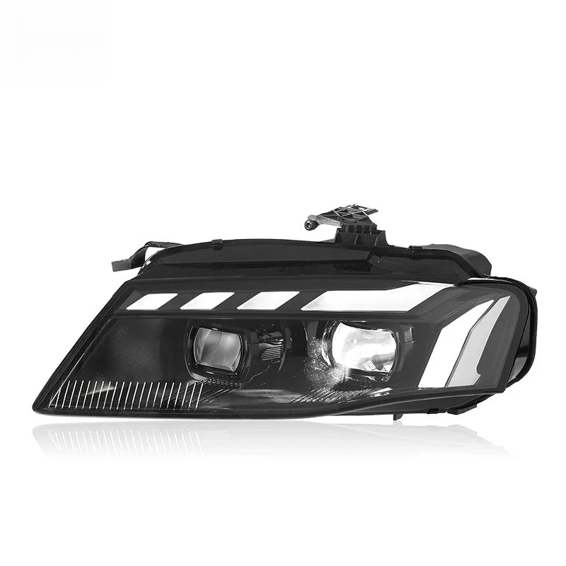 Audi A4 Headlight Assemblies 2009-2012 Daytime Running Glowing