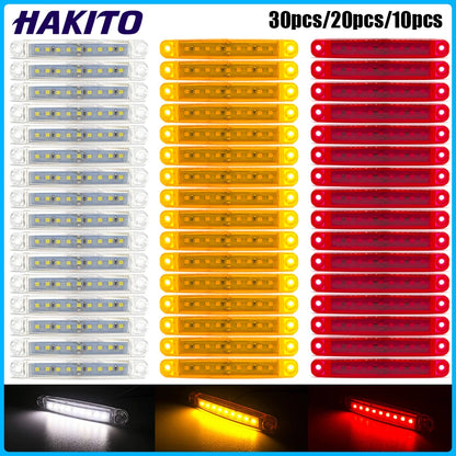 12V 24V Side Marker Indicator Front Rear Turn Signal