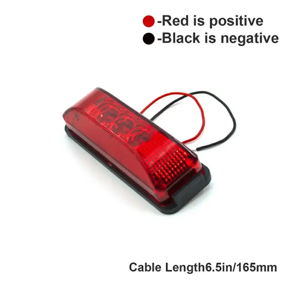 Atvov 2X 12V 24V Side Marker Clearance Tail Warning