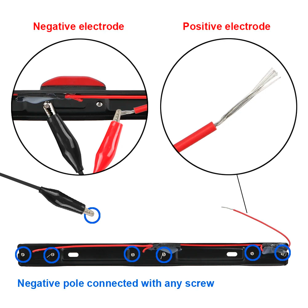 For Pickup Truck Rv Side Marker Bar Automobile Brake Trailer Rear