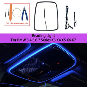 For BMW 3 4 5 6 Colors Reading Ambient Series X3 X4 X5 X6 X7