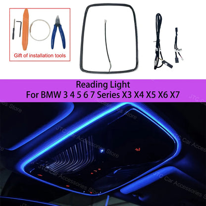 For BMW 3 4 5 6 Colors Reading Ambient Series X3 X4 X5 X6 X7