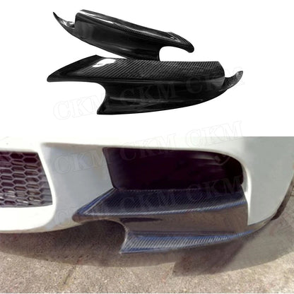 For E92 Front Lip Upper Side Splitters Flaps BMW Series E90 E92