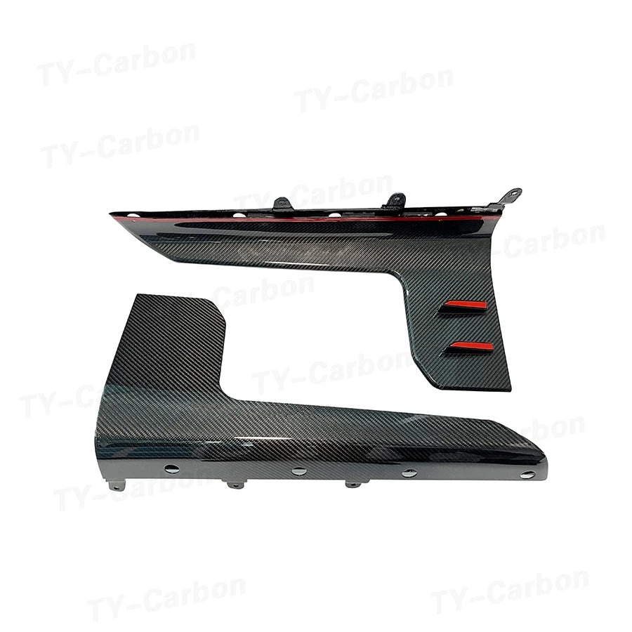 For BMW M2 G87 2022+ Frp Dry Carbon Fiber Side Skirts Spoiler